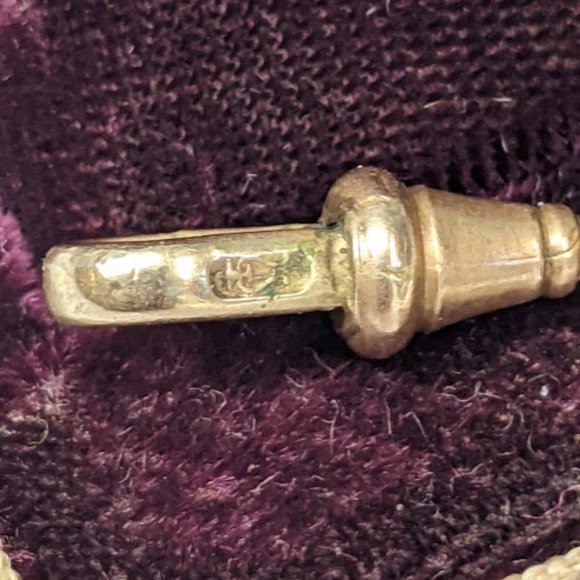 Antique Putti Cherub Seraphim Pocket Watch Chain - Picture 7 of 16